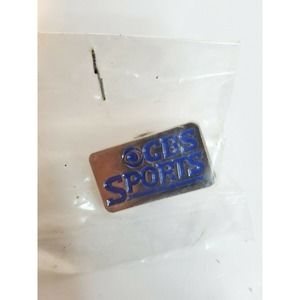 Media pin - CBS Sports - TV television broadcast badge
